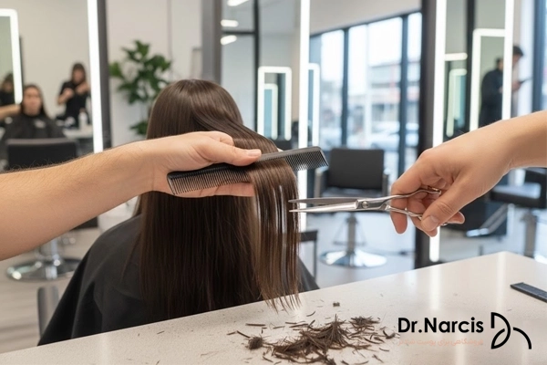 کوتاه کردن نوک مو برای افزایش رشد موی سر